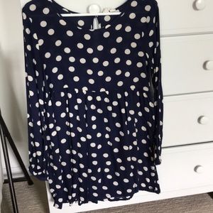 Roxy polka dot dress